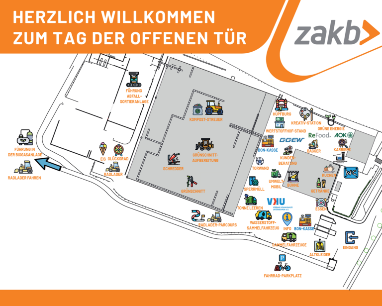 Lageplan zum Tag der offenen Tür 2024